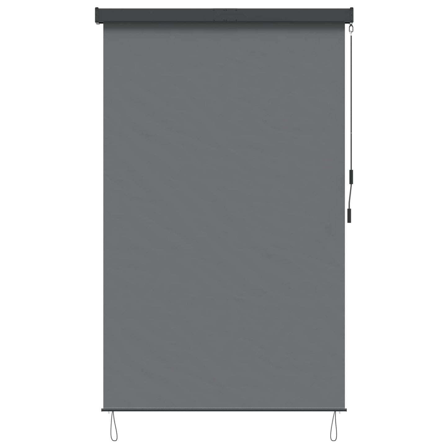 Rullegardin Lysegrå 60 x 250 cm Stof og Aluminium