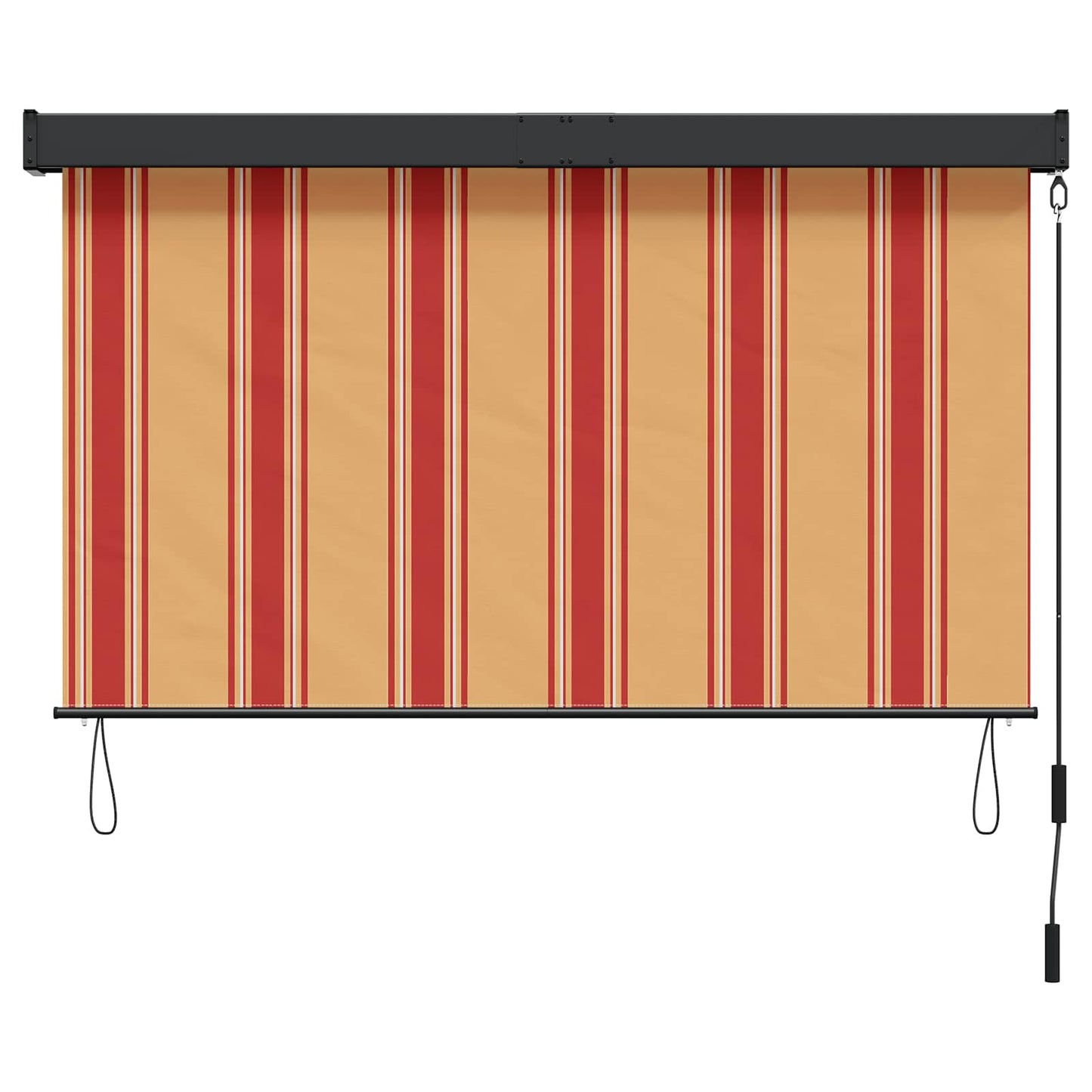 Rullegardin Flerfarvet 60 x 250 cm Stof og Aluminium
