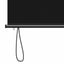 Rullegardin Sort 80 x 250 cm Stof og Aluminium