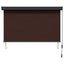 Rullegardin Brun 80 x 250 cm Stof og Aluminium