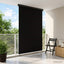 Rullegardin Sort 100 x 250 cm Stof og Aluminium
