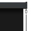 Rullegardin Sort 160 x 250 cm Stof og Aluminium