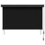 Rullegardin Sort 160 x 250 cm Stof og Aluminium
