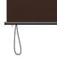 Rullegardin Brun 160 x 250 cm Stof og Aluminium