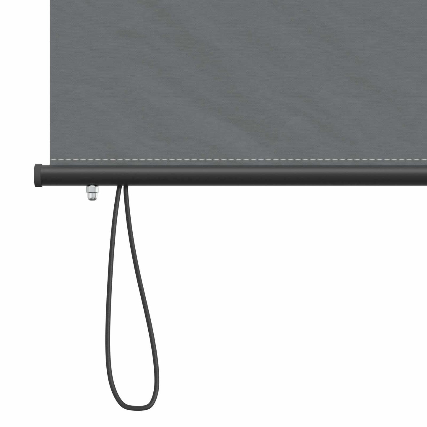 Rullegardin Lysegrå 160 x 250 cm Stof og Aluminium