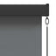 Rullegardin Lysegrå 160 x 250 cm Stof og Aluminium