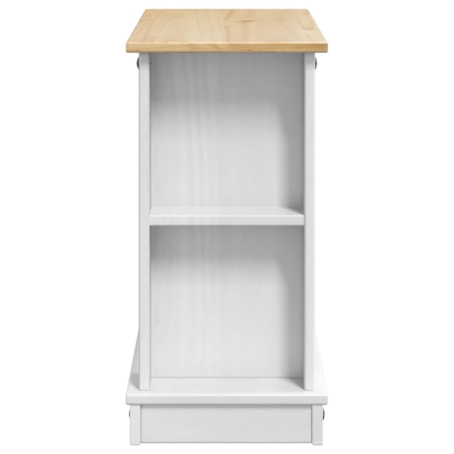 Akvarium stand CORONA Hvid og brun 60 x 30 x 60 cm 150 kg