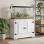 Akvarium stand CORONA Hvid og brun 81,5 x 37 x 73 cm 250 kg
