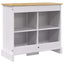 Akvarium stand CORONA Hvid og brun 81,5 x 37 x 73 cm 250 kg