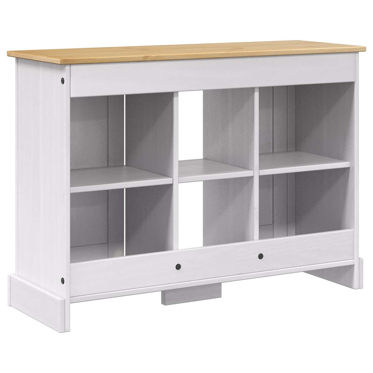 Akvarium stand CORONA Hvid og brun 101,5 x 37 x 73 cm 300 kg
