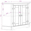Akvarium stand CORONA Hvid 70 x 70 x 73 cm 300 kg
