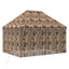 Pop-up Skur med 4 Sidevægge 3 x 4 m Skov Camouflage