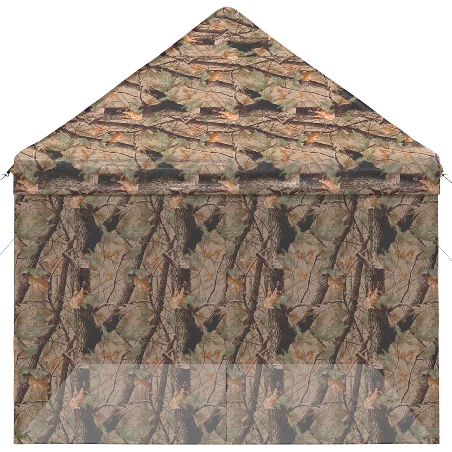 Pop-up Skur med 4 Sidevægge 3 x 4 m Skov Camouflage