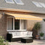 Reservedug til markise Sandfarvet 3 x 2,5 m Polyester