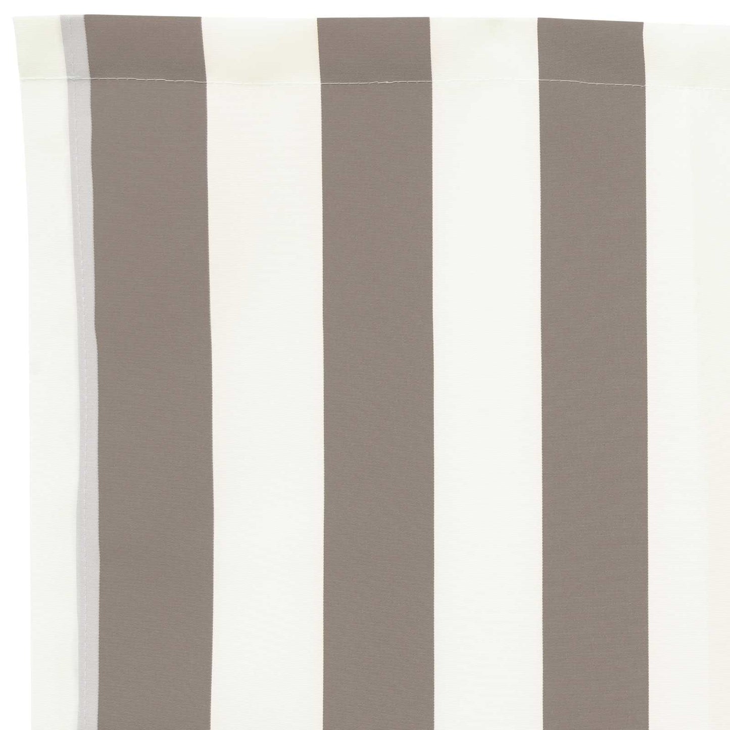 Reservedug til markise Lys Grå og Hvid 5 × 3,5 m Polyester