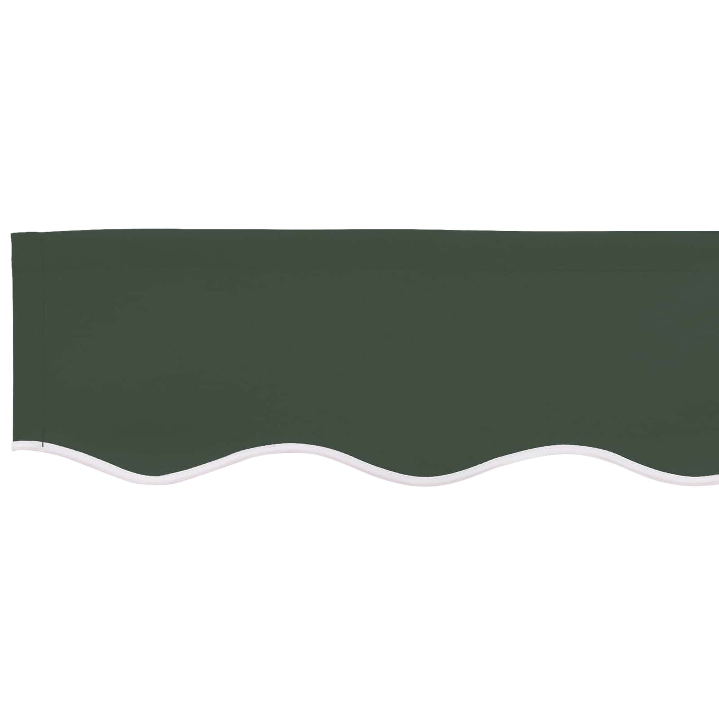 Markise kappa erstatning Mørkegrøn 5 m Polyester
