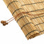 Rullegardin Naturfarvet 80 x 220 cm Rør