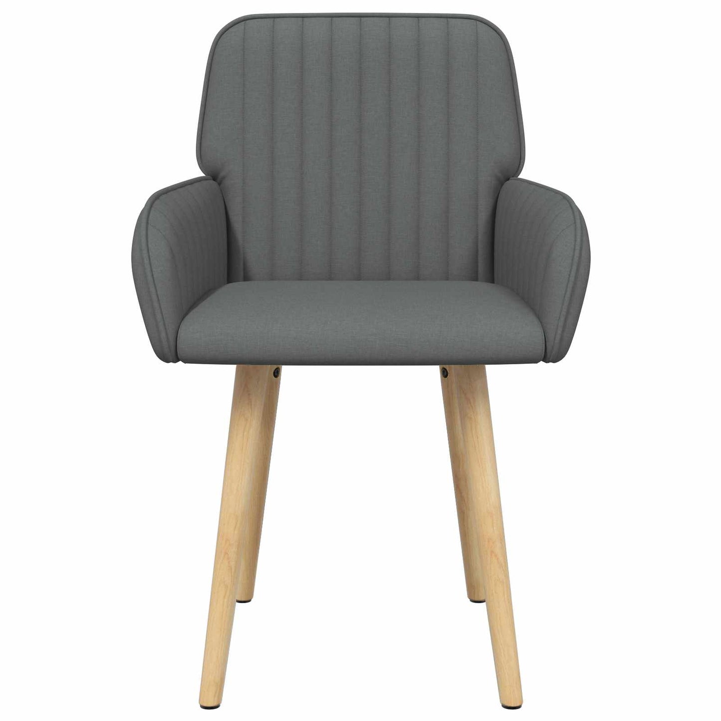 Spisestole 2 pcs Stof Mørkegrå 56,5 x 50 x 87,5 cm