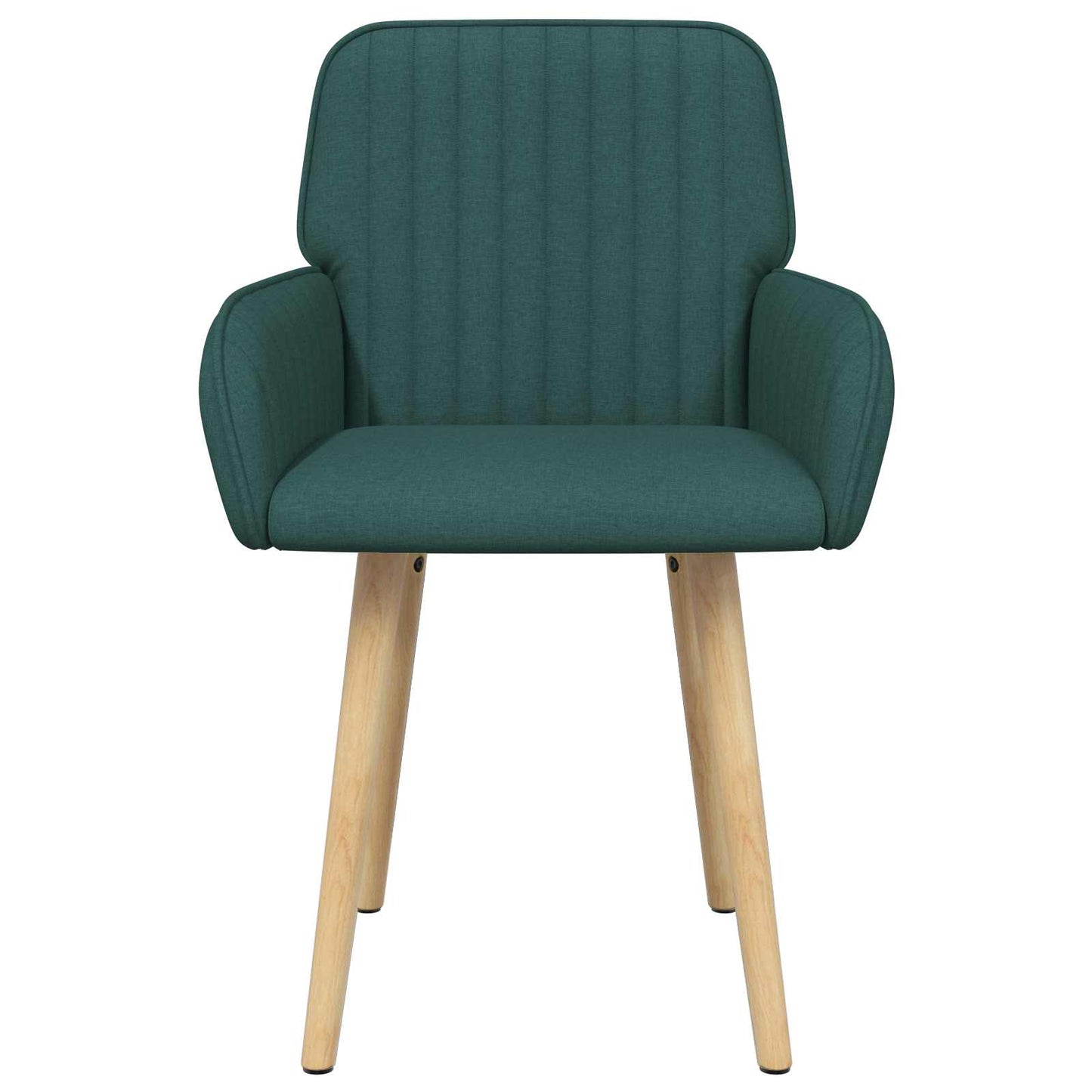 Spisestole 2 pcs Stof Mørkegrøn 56,5 x 50 x 87,5 cm