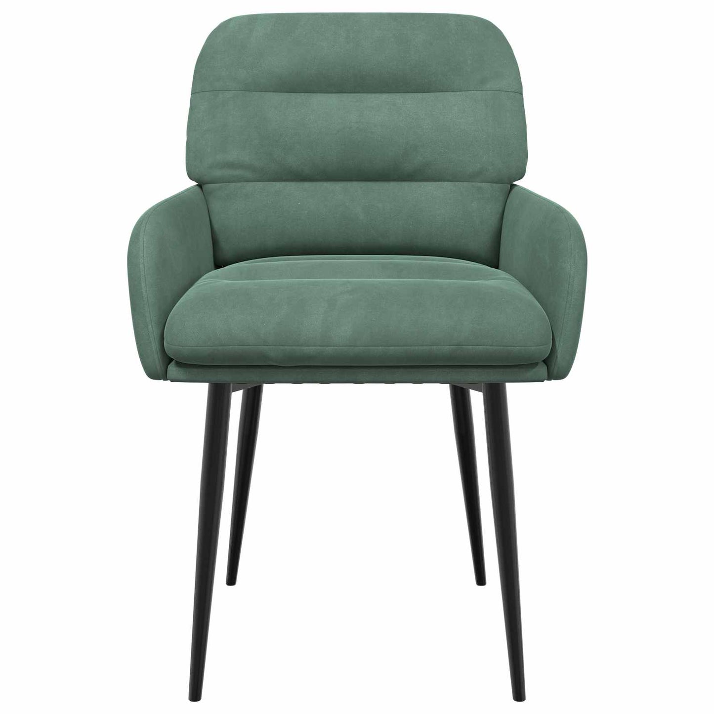 Spisestole 2 pcs Fløjl Havgrøn 59 x 59,5 x 90 cm