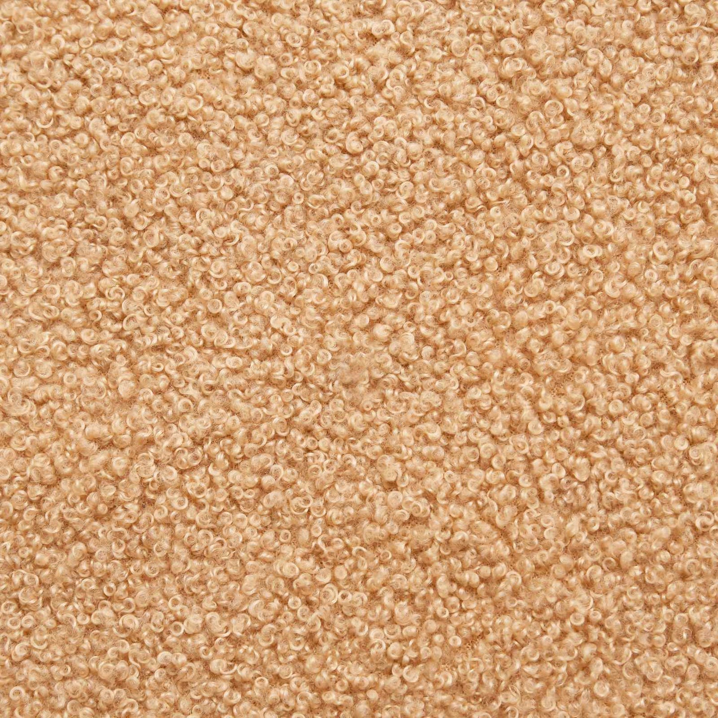 Svingende Spisestole 2 pcs Bouclé Beige 54 x 58 x 87 cm