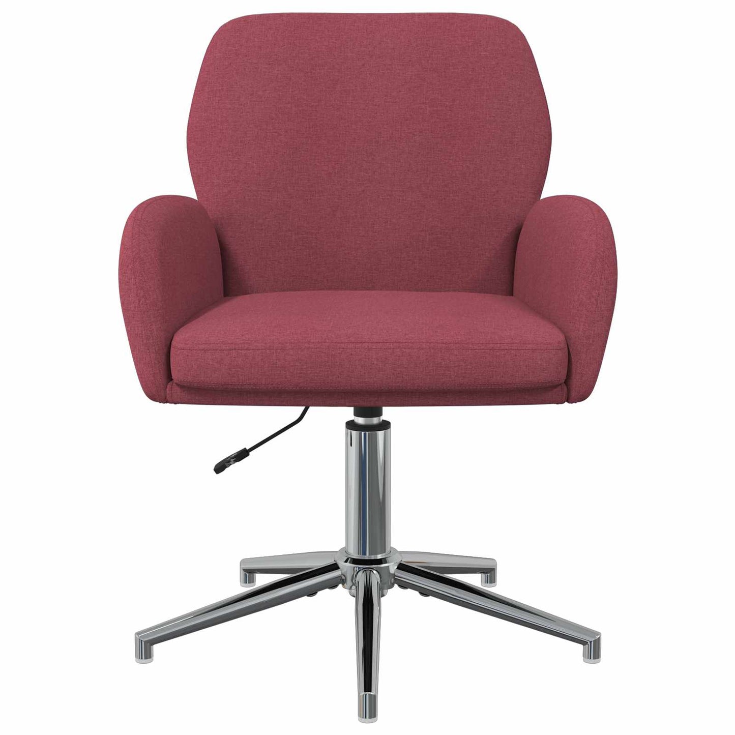 Svingbar skrivebordsstol 54 x 58 x 90 cm Vinrød Stof
