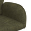 Svingende Spisestole 2 pcs Faux Suede Læder Army Grøn