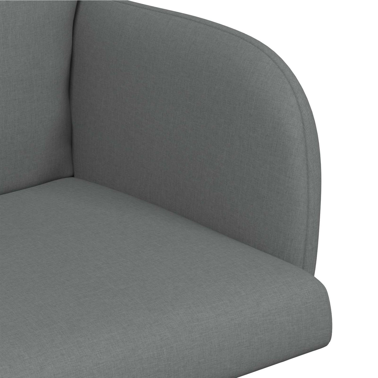 Spisestole 2 pcs Stof Mørkegrå 60 x 56 x 96 cm