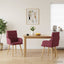 Spisestole 2 pcs Stof Vinrød 60 x 56 x 96 cm