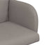 Spisestole 2 pcs Stof Gråbrun 60 x 56 x 96 cm