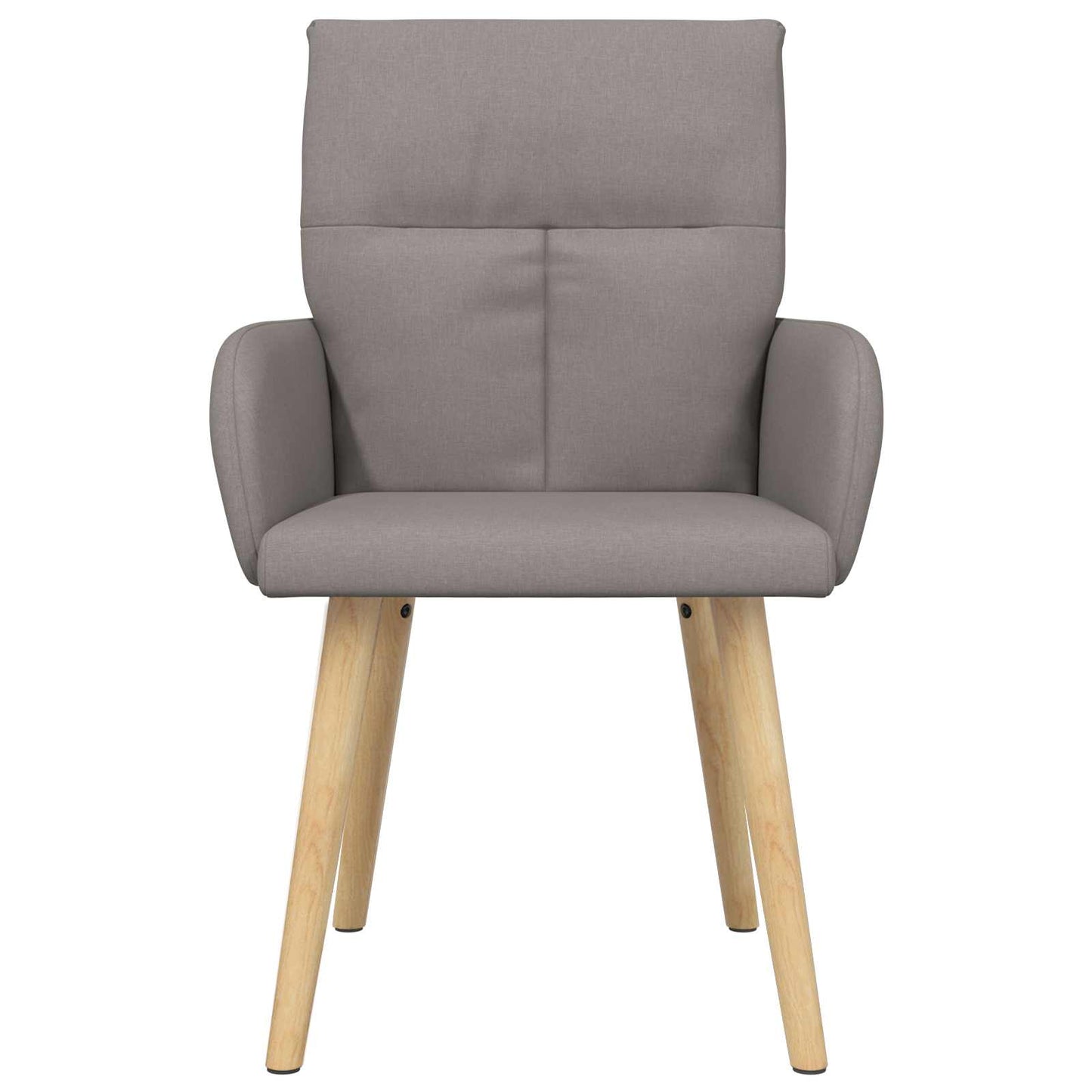 Spisestole 2 pcs Stof Gråbrun 60 x 56 x 96 cm
