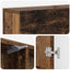 Pejseramme Gammelt træ 102 x 18 x 100,5 cm Konstrueret træ