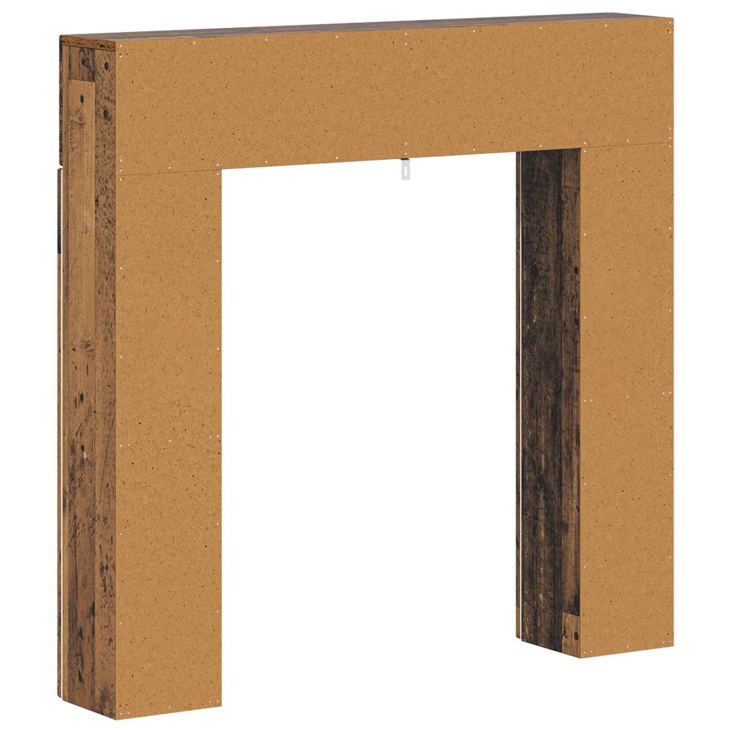 Pejseramme Gammelt træ 102 x 18 x 100,5 cm Konstrueret træ