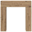 Pejseramme Artisan-eg 102 x 18 x 100,5 cm Konstrueret træ