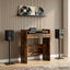 DJ Bord Røget eg 102 x 45 x 102 cm Konstrueret træ