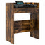 DJ Bord Røget eg 102 x 45 x 102 cm Konstrueret træ