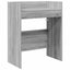 DJ Bord Grå Sonoma 102 x 45 x 102 cm Konstrueret træ