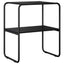 Konsolbord Sort eg 60 x 42,5 x 70 cm Konstrueret træ