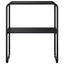Konsolbord Sort eg 60 x 42,5 x 70 cm Konstrueret træ