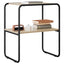Konsolbord Sonoma-eg 60 x 42,5 x 70 cm Konstrueret træ