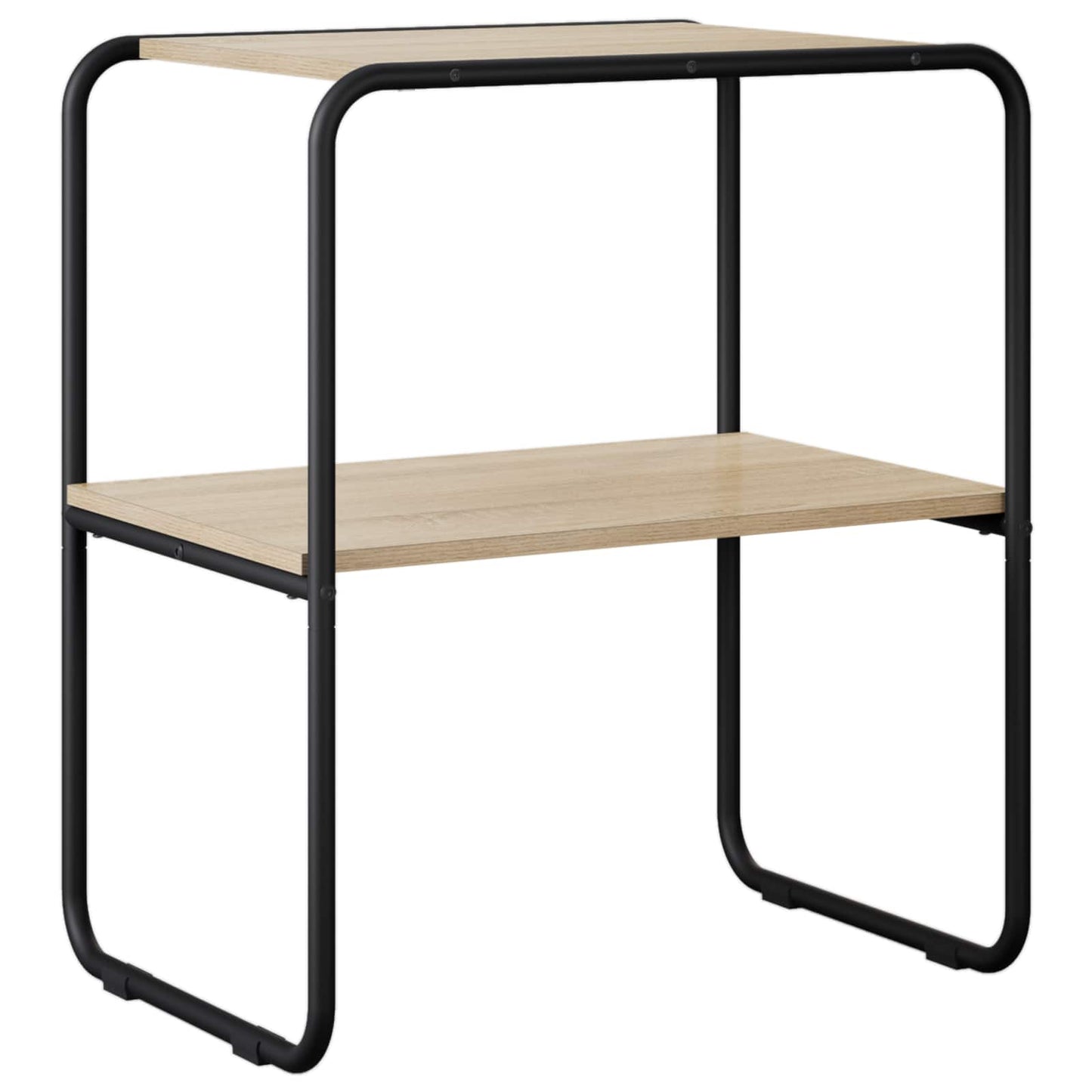 Konsolbord Sonoma-eg 80 x 42,5 x 70 cm Konstrueret træ