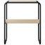 Konsolbord Sonoma-eg 80 x 42,5 x 70 cm Konstrueret træ