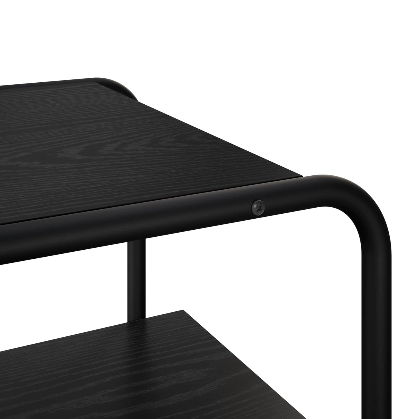 Konsolbord Sort eg 80 x 41 x 75 cm Konstrueret træ