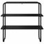 Konsolbord Sort eg 80 x 41 x 75 cm Konstrueret træ