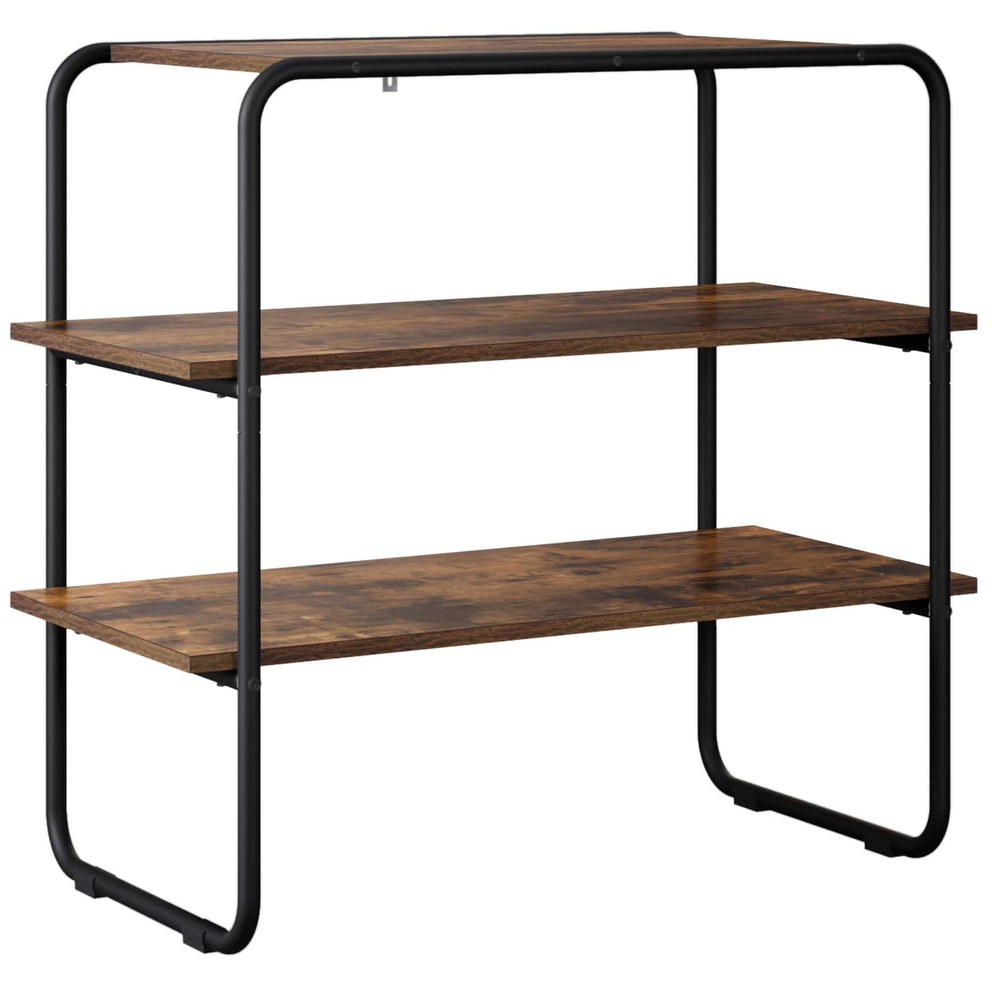 Konsolbord Røget eg 80 x 41 x 75 cm Konstrueret træ