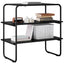 Konsolbord Sort eg 100 x 41 x 75 cm Konstrueret træ