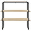 Konsolbord Sonoma-eg 100 x 41 x 75 cm Konstrueret træ