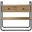 Konsolbord Artisan-eg 80 x 40 x 75 cm Konstrueret træ
