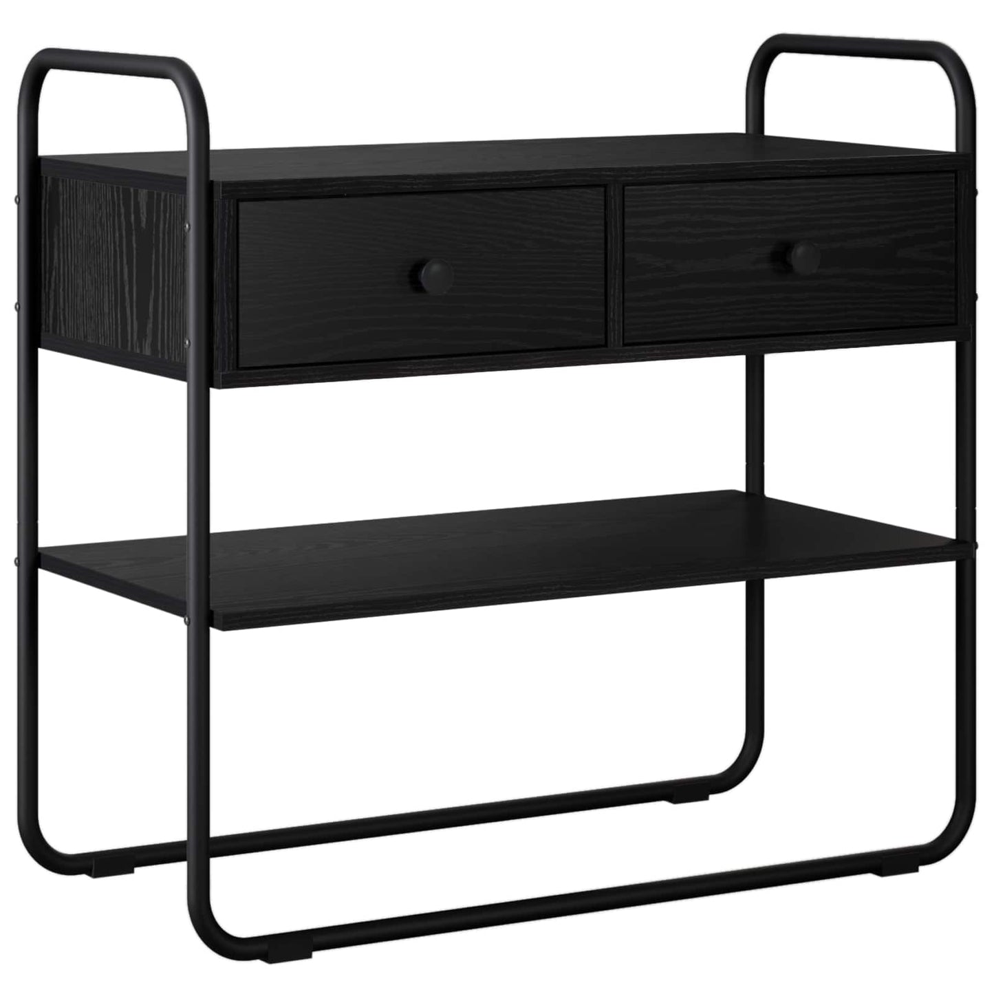 Konsolbord Sort eg 100 x 40 x 75 cm Konstrueret træ