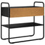 Konsolbord Sort eg 100 x 40 x 75 cm Konstrueret træ